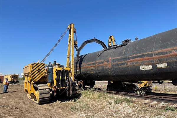 Motion-Controlled Industrial Equipment for Railroad Operations | Magna Mechanical