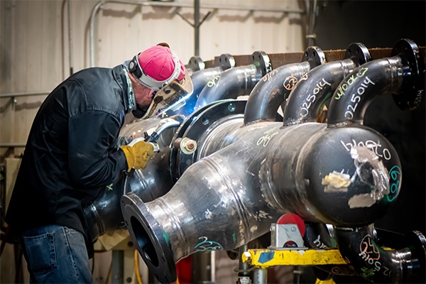 Industrial Pipe Fabrication Feature